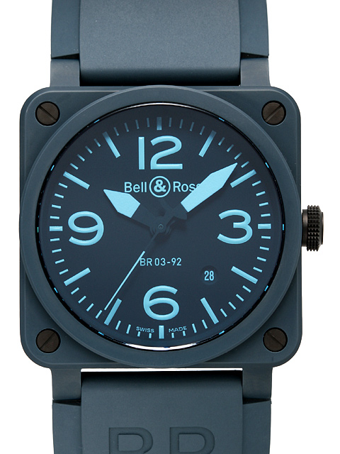 ベル＆ロス偽物 BR03-92 ブルー セラミック BR03-92 BLUE C-R